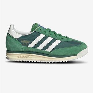 NEW Adidas SL 72 RS J - Kids Size 5.5 green w/White Stripes, New without box